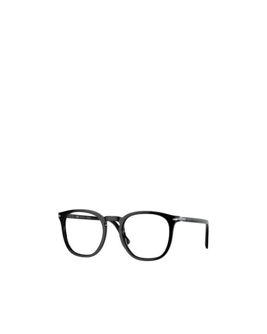 Persol White Square Frame Glasses for men
