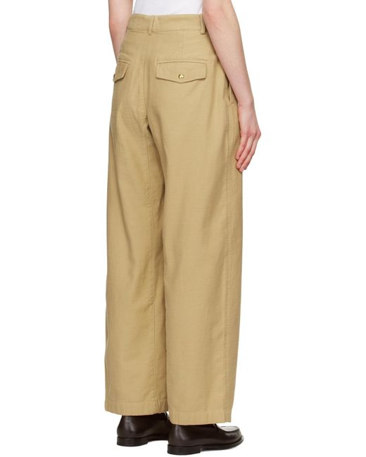 Rag & Bone Natural Belt Loops Slacks