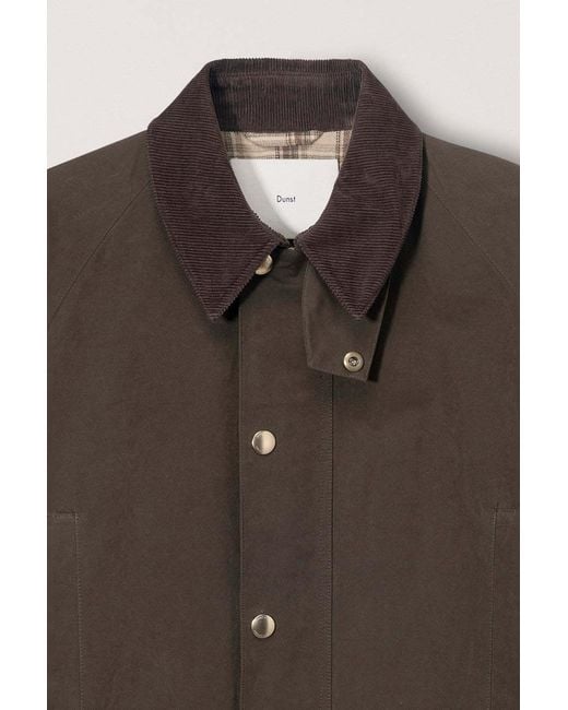 DUNST Brown Long-Sleeved Jacket for men