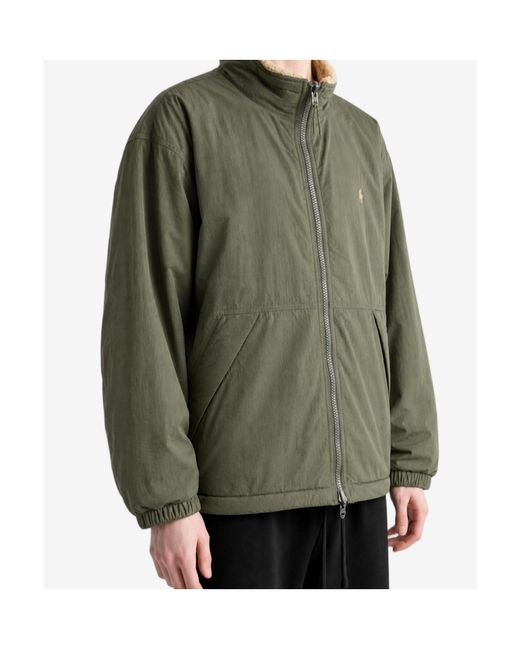 Polo Ralph Lauren Green High-Collar Jacket for men