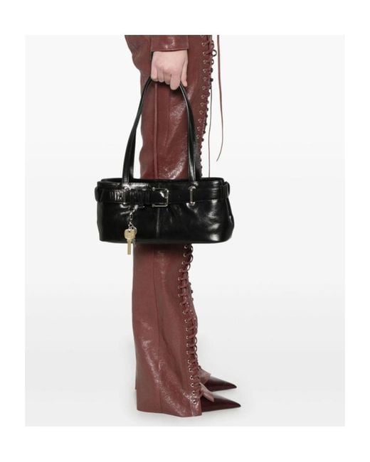 OSOI Black Mini Brocle Shoulder Bag