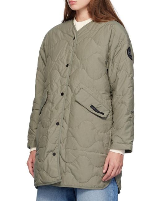 Canada Goose Gray Elgin Reversible Liner Coat