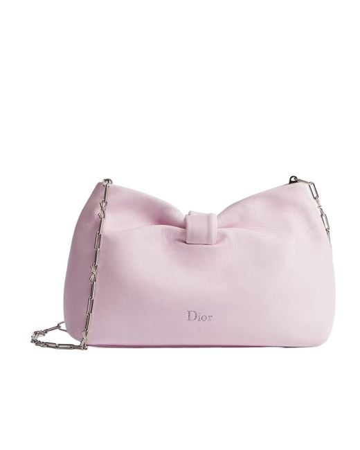 Dior Pink Small Bow Bag