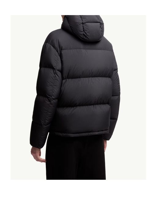 Moncler Black Zip-Up Long-Sleeved Jacket for men
