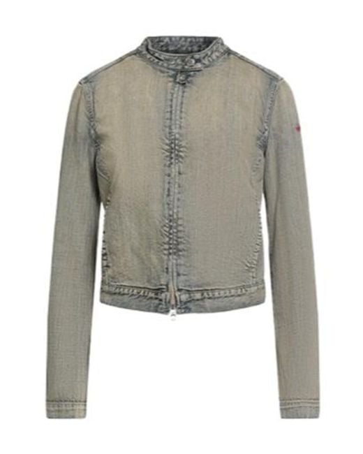 DIESEL Gray Dark Denim Jacket