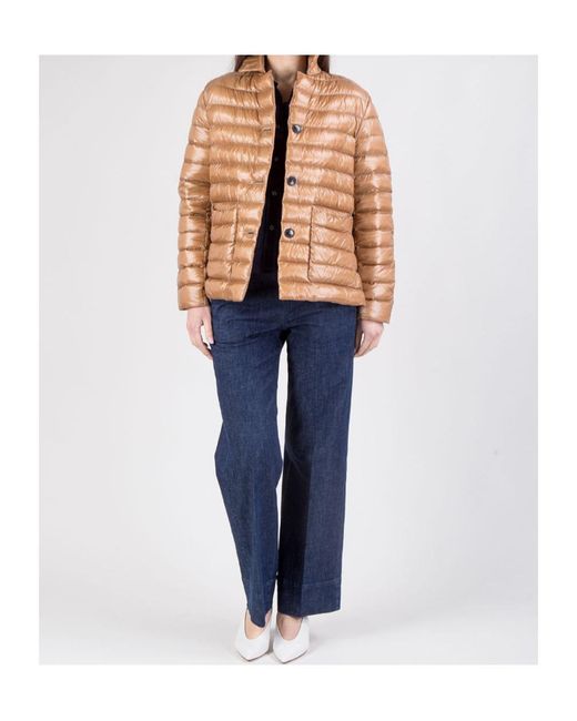 Herno Brown Padded Down Jacket