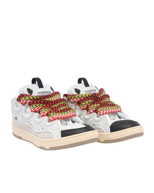 Lanvin Blue Curb Sneakers