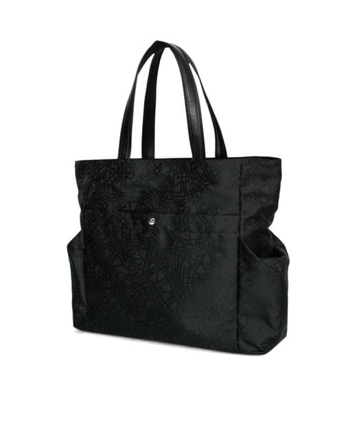 Vivienne Westwood Black Logo Tote Bag