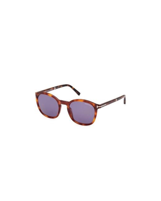 Tom Ford Purple Logo Sunglasses for men
