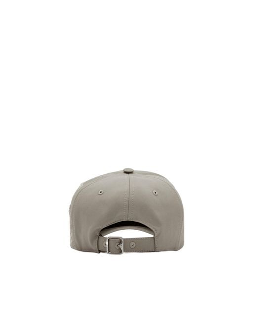 Burberry Gray Ekd Embroidered Baseball Cap for men