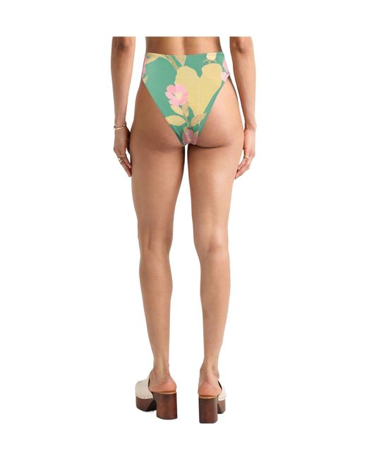 Farm Rio Green High-Waisted Bikinis