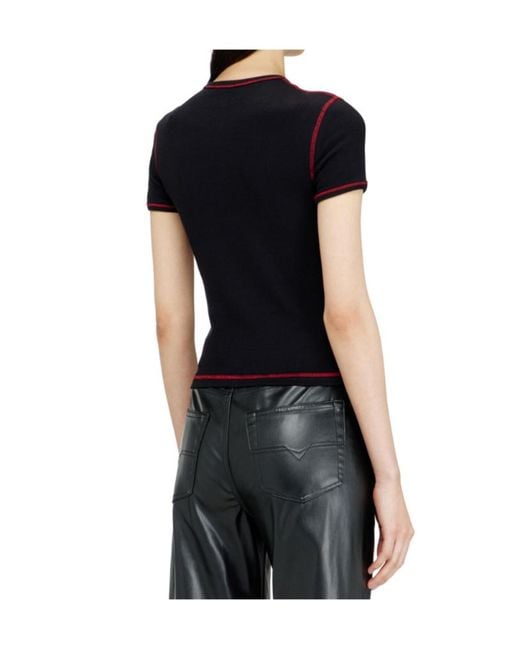 DIESEL Black Cherry Print T-Shirt