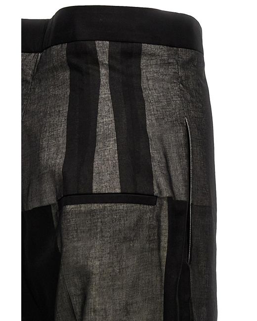 Rick Owens Black Dirt Bolan Pants for men
