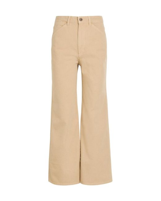 Lemaire Natural Flared-Leg Jeans