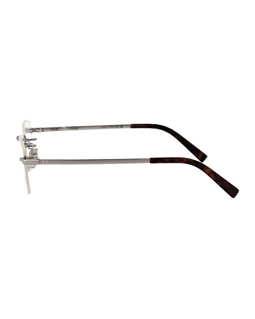 Dior Natural Eyewear Rectangular Frame Glasses for men