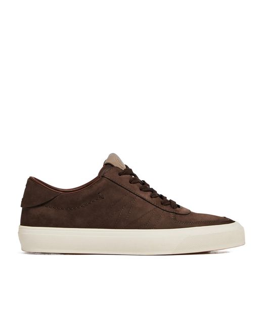 Moncler Brown Monclub Low Top Sneakers for men