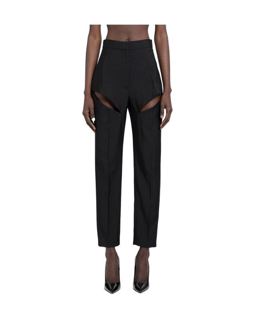 【関税&送料込】Alexander Mcqueen Tailored Pants With Waist Alexander McQueen high-waisted Tailored Wool Trousers