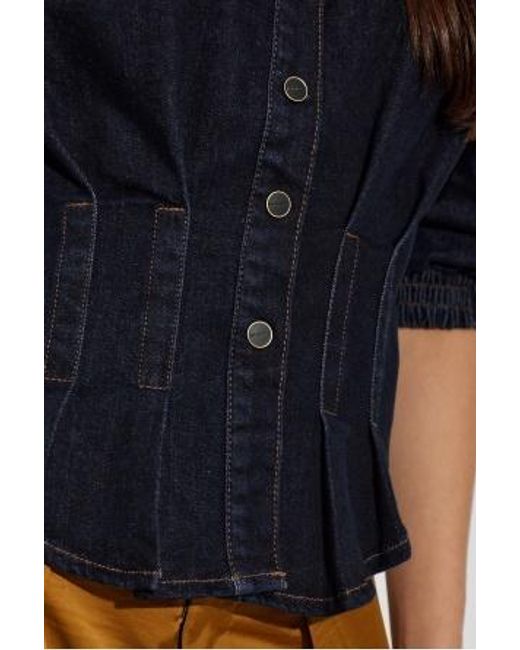 AllSaints Blue Denim Shirt
