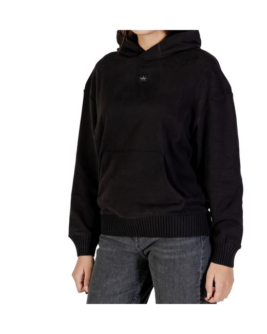 Calvin Klein Black Long-Sleeved Sweatshirt