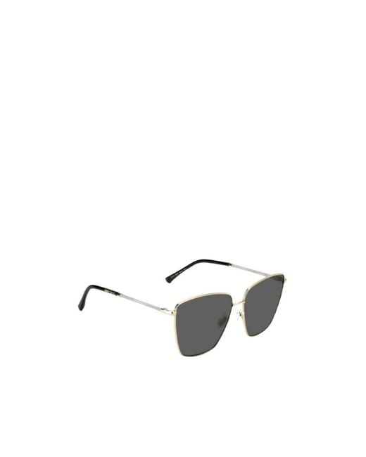 Jimmy Choo Gray Eyewear Lavi Square Frame Sunglasses