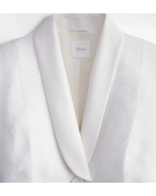Dior White Bar Jacket
