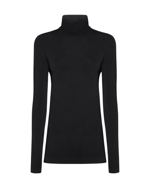 Wolford Black Turtleneck Pullover