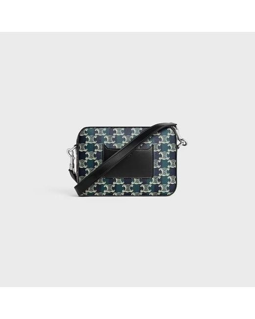 Céline Green Small Messenger Bag for men