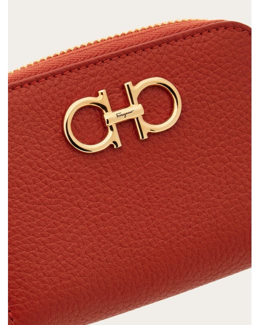 Ferragamo Ferragamo Gancini Credit Card Holder