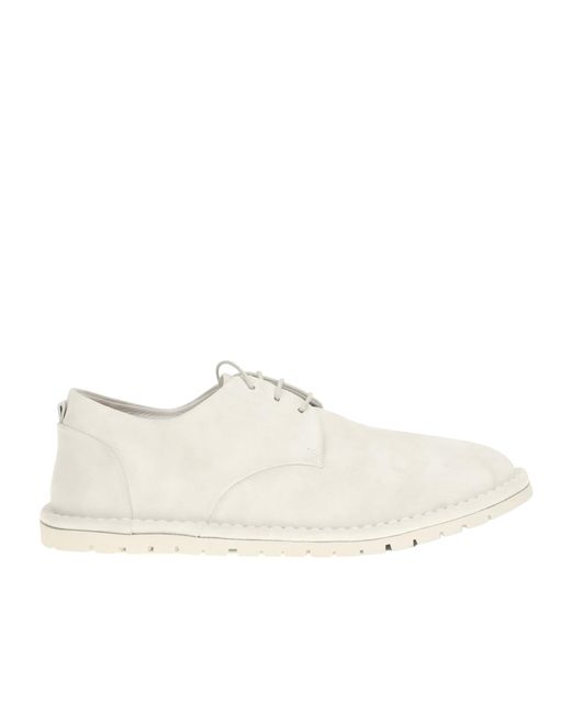 Marsèll White Lace-Up Casual Pants for men