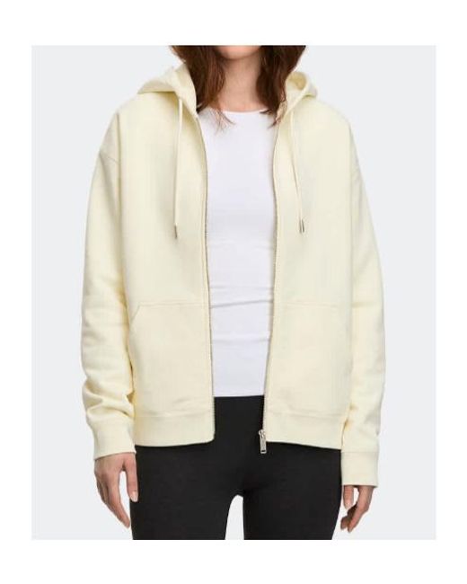 Canada Goose White Wander Full Zip Embroidered