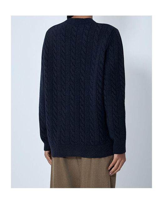 The Row Blue Loneke Cardigan