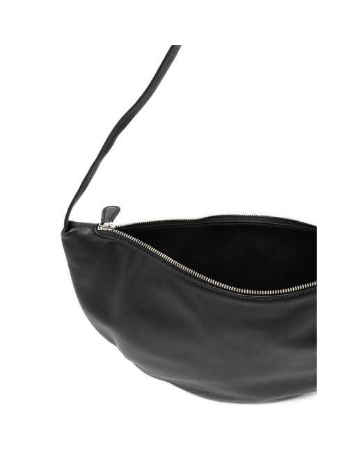 The Row Black Izzy Small Shoulder Bag