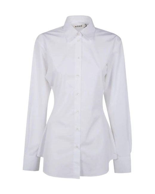 Rohe White Long-Sleeve Shirt