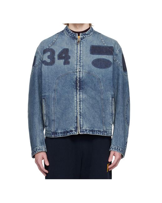 Ambush Blue Rider Denim Jacket for men