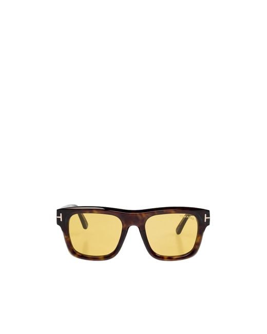 Tom Ford Metallic Square Sunglasses for men