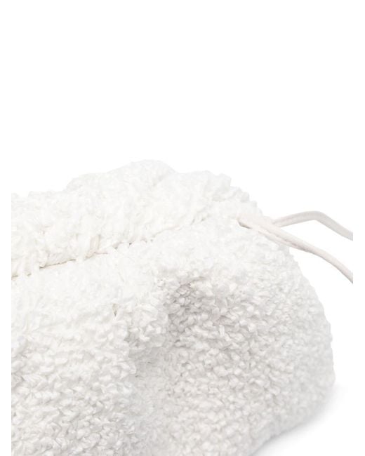 Bottega Veneta White The Pouch Clutch Bag