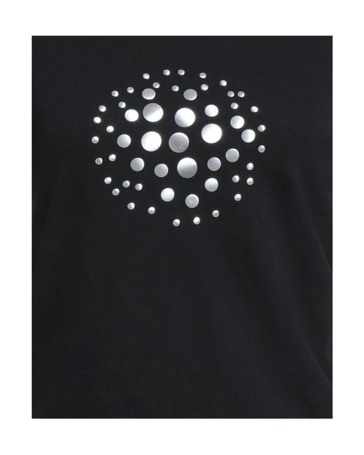 Rick Owens Black Plain Colour T-Shirt