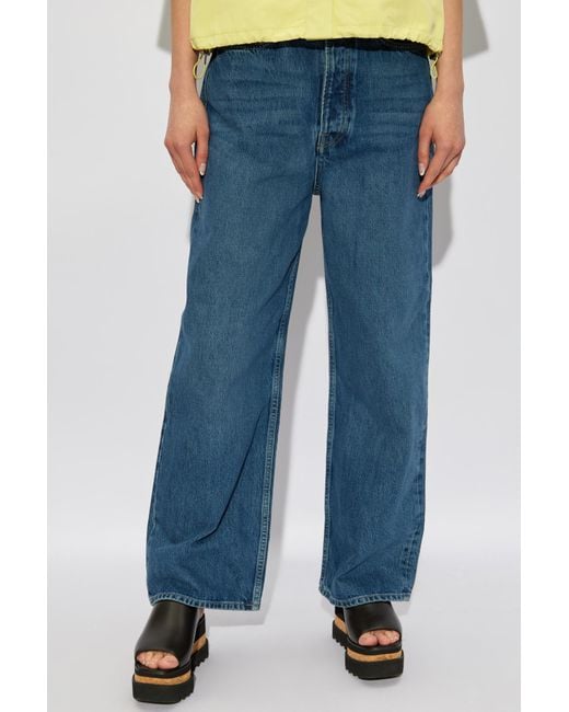 Samsøe & Samsøe Blue Samsøe Samsøe Relaxed Fit Jeans