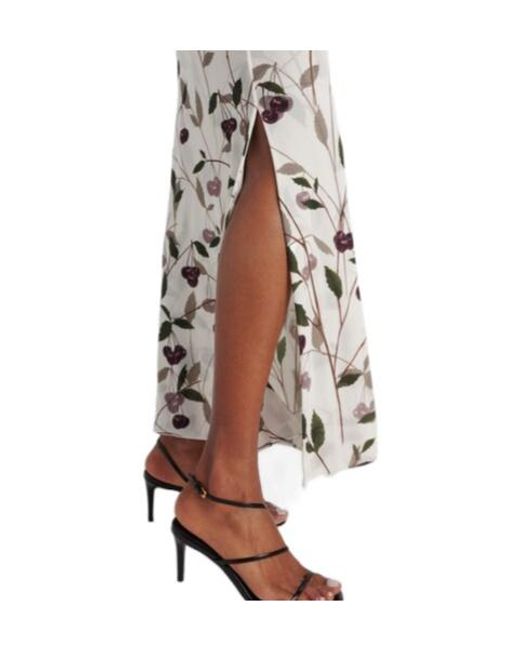 Stella McCartney White Minimalist Cherry Print Dress