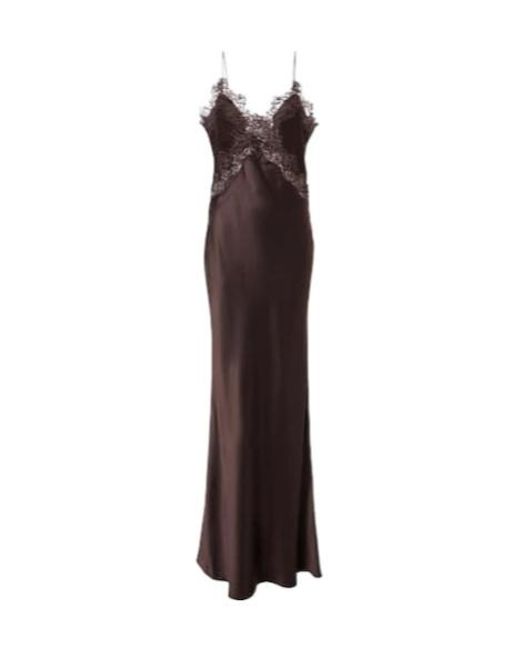 Rebecca Vallance Brown Allegra Silk Maxi Dress