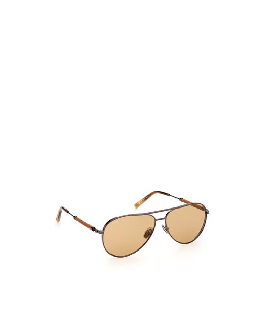 Tod's Natural Geometric Frame Sunglasses for men