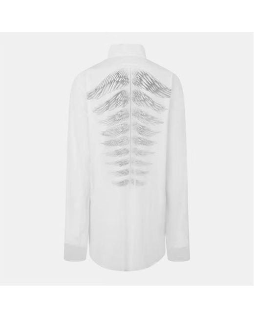 Jean Paul Gaultier White Shirt Dress