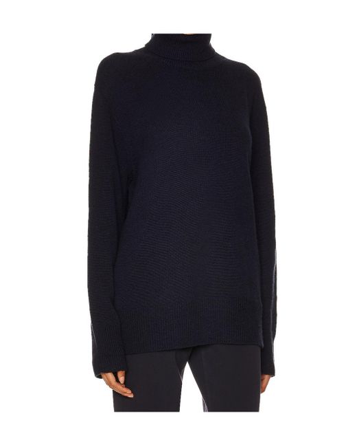The Row Blue Long-Sleeved Sweater