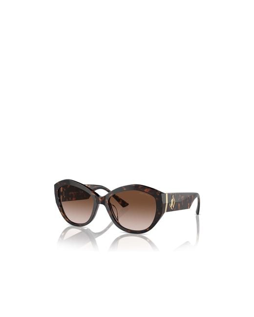 Jimmy Choo Multicolor Eyewear Geometric Frame Sunglasses