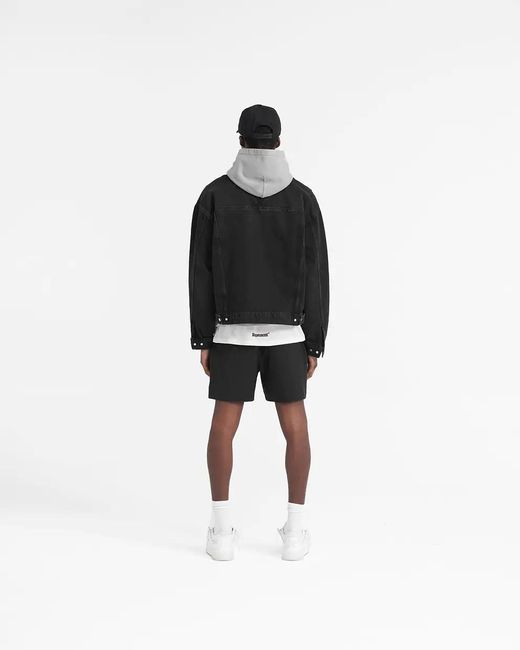 Represent Black R4 Denim Jacket for men