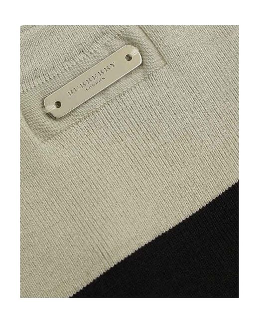 Burberry Black Striped Pullover