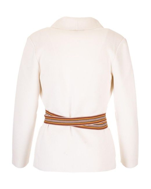 Loro Piana White Jacket/Coat