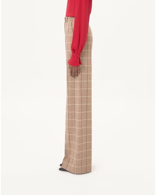 Valentino Natural Belt Loop Casual Pants