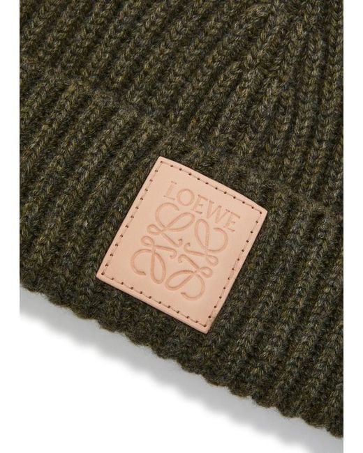 Loewe Green Initial R Mini 18Kt Vermeil Necklace