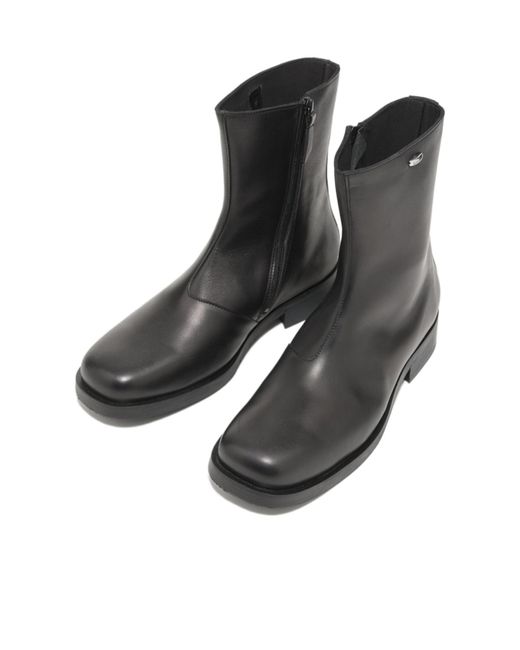 Our Legacy Black Square Toe Boots for men